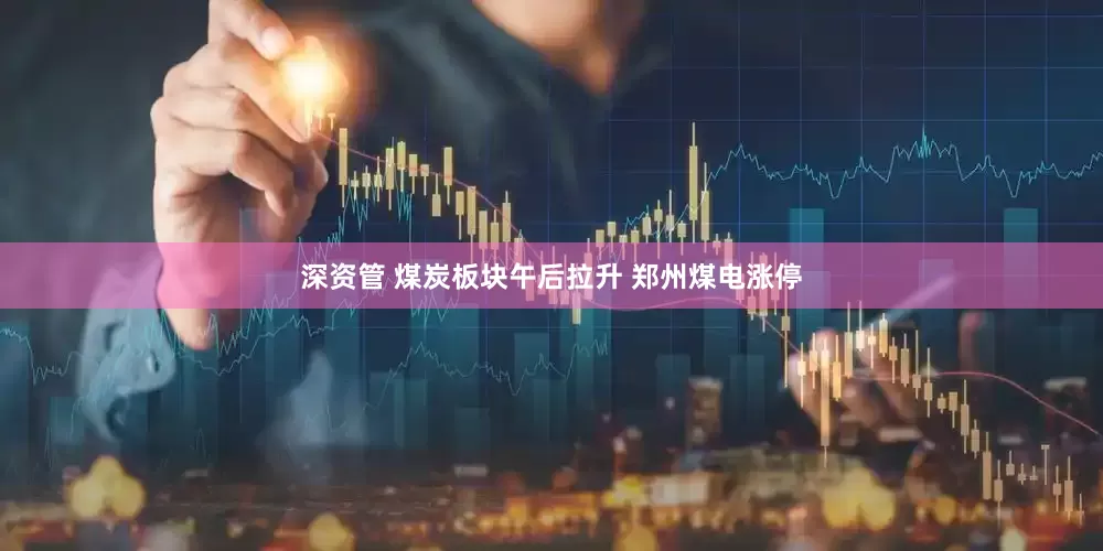 深资管 煤炭板块午后拉升 郑州煤电涨停