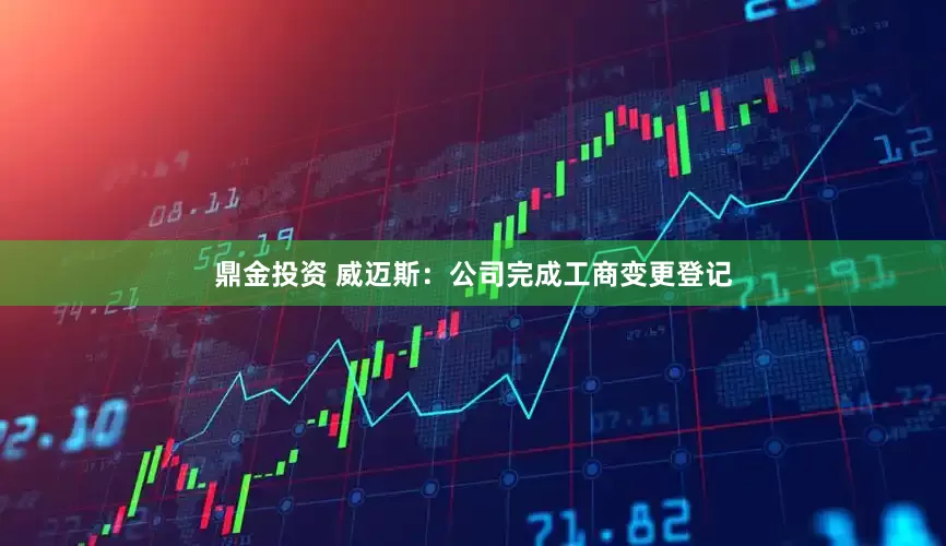 鼎金投资 威迈斯:公司完成工商变更登记